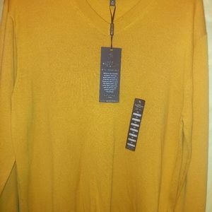 Hart Schaffner Marx Extra Fine Merino Wool Sweater, Size Medium